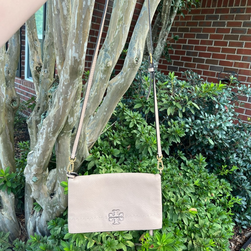 Tory Burch Beige Crossbody Bag